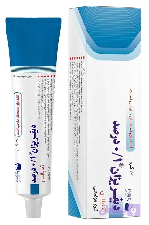 کرم ضد جوش آداپالن دیفرازین بهوزان