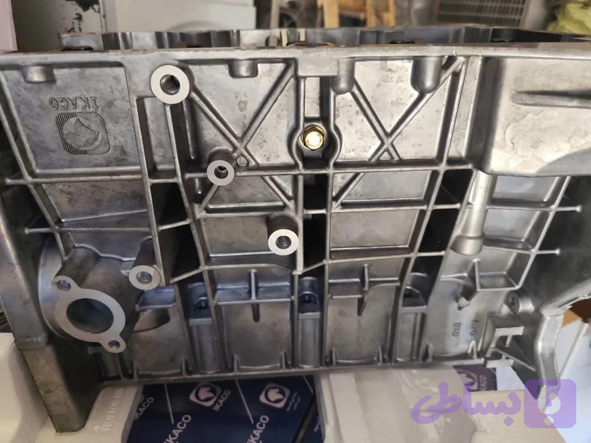 بلوک سیلندر اصلی ایران خودرو(ایساکو)با ماشینکاری اوژن صنعت کد9431348021 مناسب برای خودروهای پژو405، پژوپارس، سمند