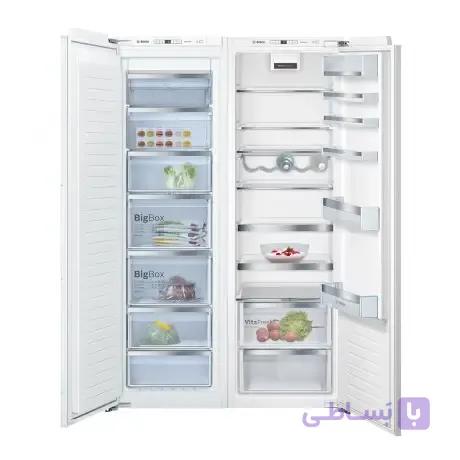 یخچال و فریزر دوقلو توکار بوش مدل KIR81 — تصویر 1