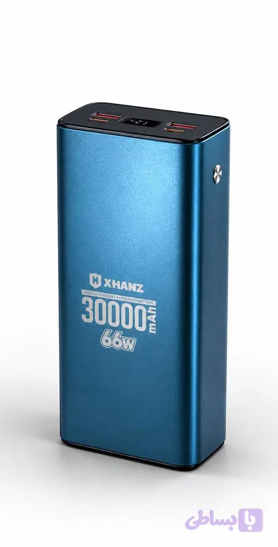 پاوربانک ۳۰ هزار میلی آمپر ۶۶ واتی ایکس هانز مدل PB-302 سوپرفست شارژ