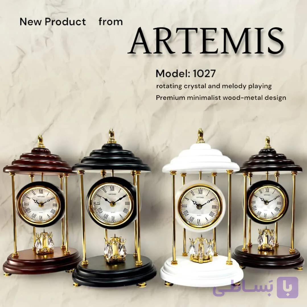 ساعت رومیزی چوبی آرتمیس مدل ۱۰۲۷