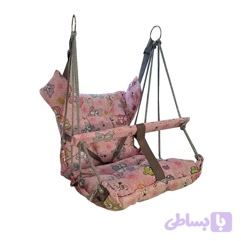تاب کودک مدل شادی طرح خرس کوچولو (پارچه تترون)