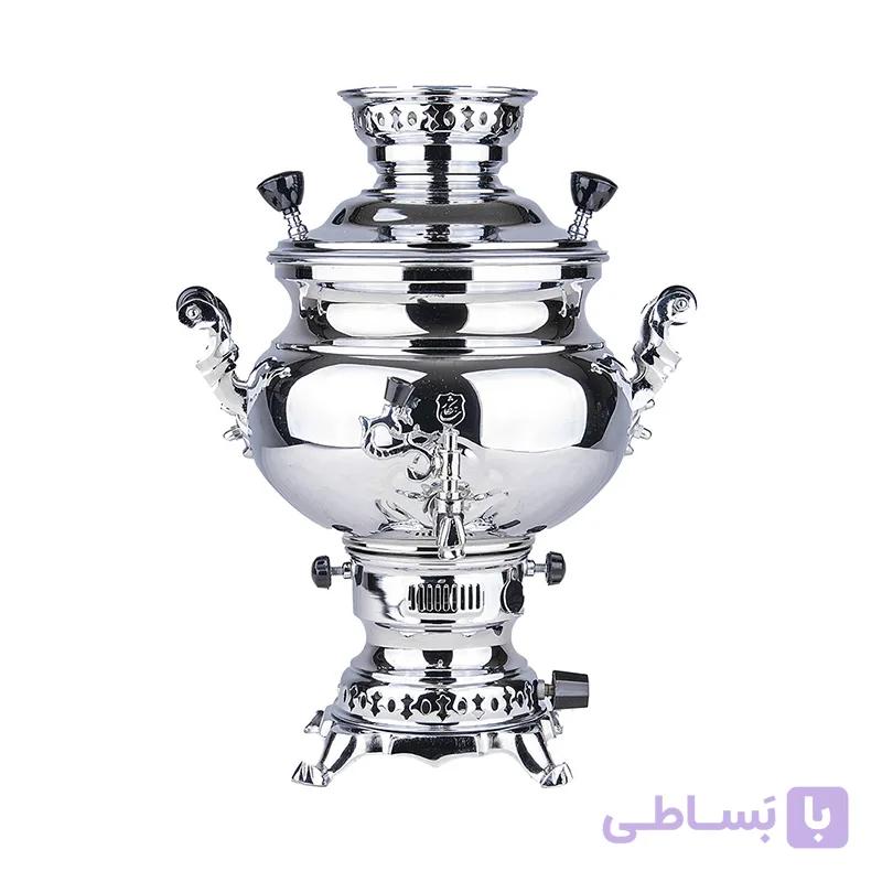 سماور گازی شاهکار مدل مهدیس 6 لیتری (زیر کابینتی)