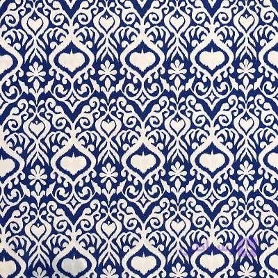 پارچه کرپ بوگاتی ژورنالی رنگ آبی کد 965 — تصویر 1