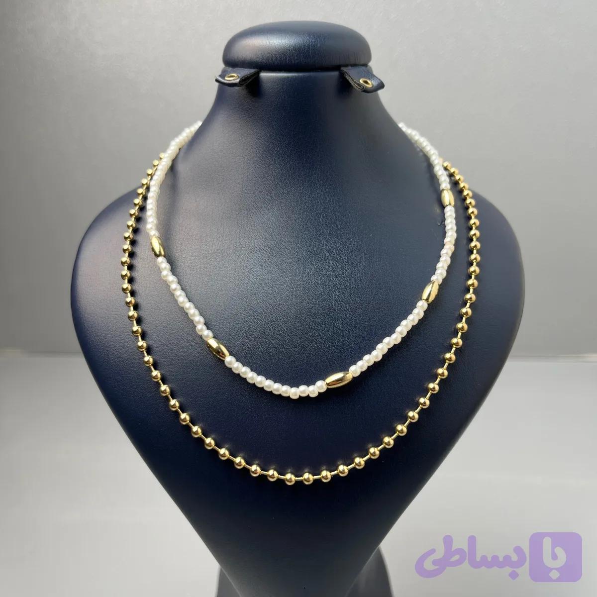 گردنبند دو ردیفی