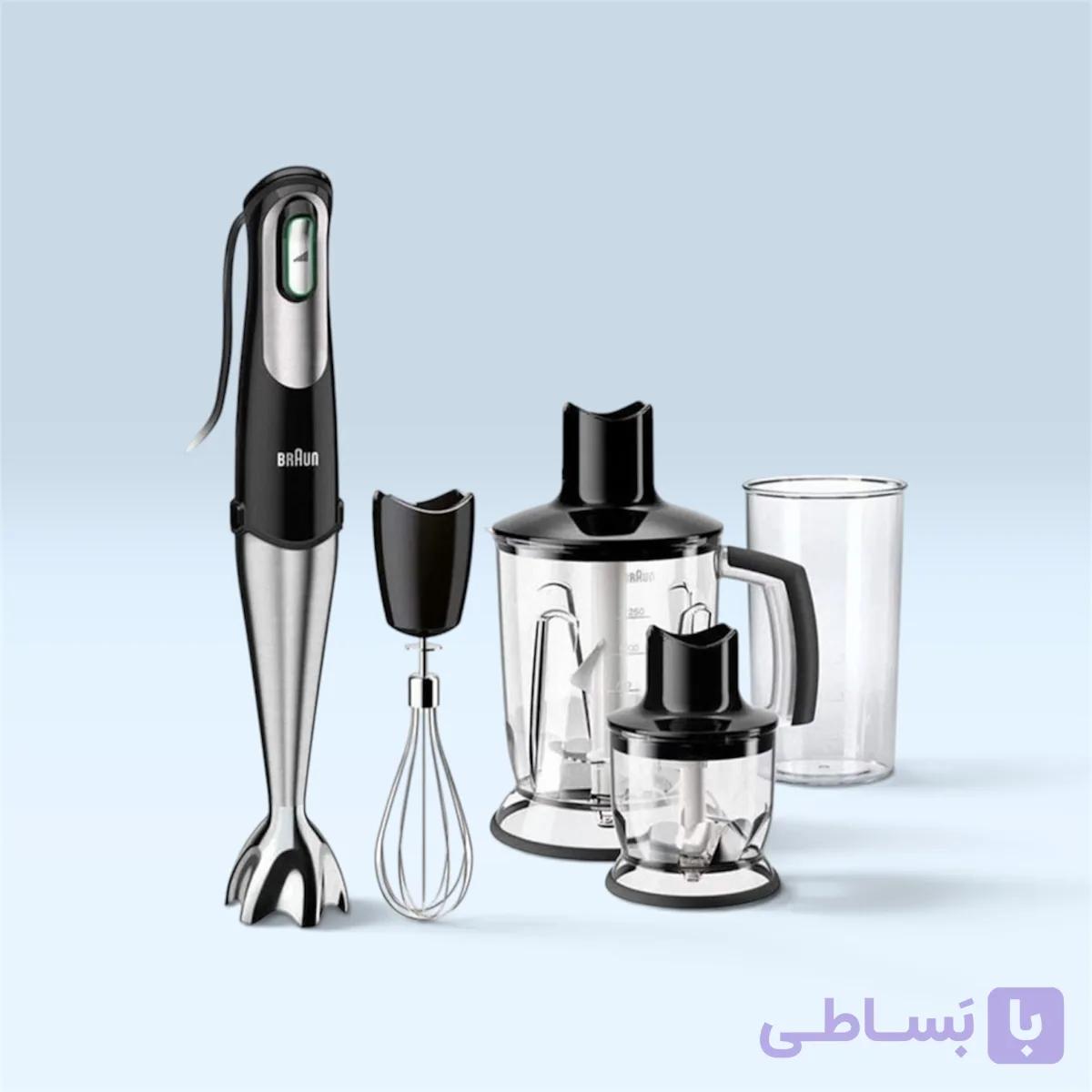 مخلوط کن دستی براون مدل MQ7045X | Braun MultiQuick 7 Hand Blender 1000W