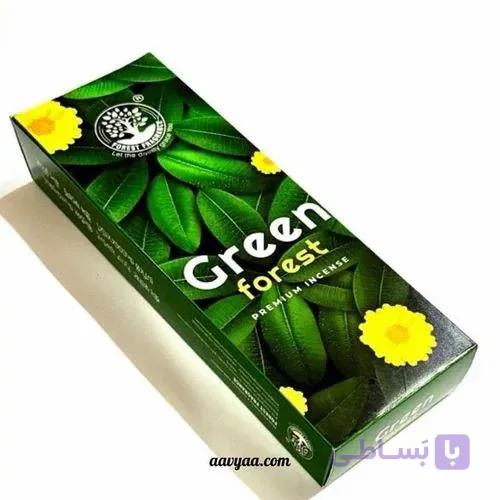 عود دستساز پایه طبیعی جنگل بارانی(Green Forest) از برند Forest