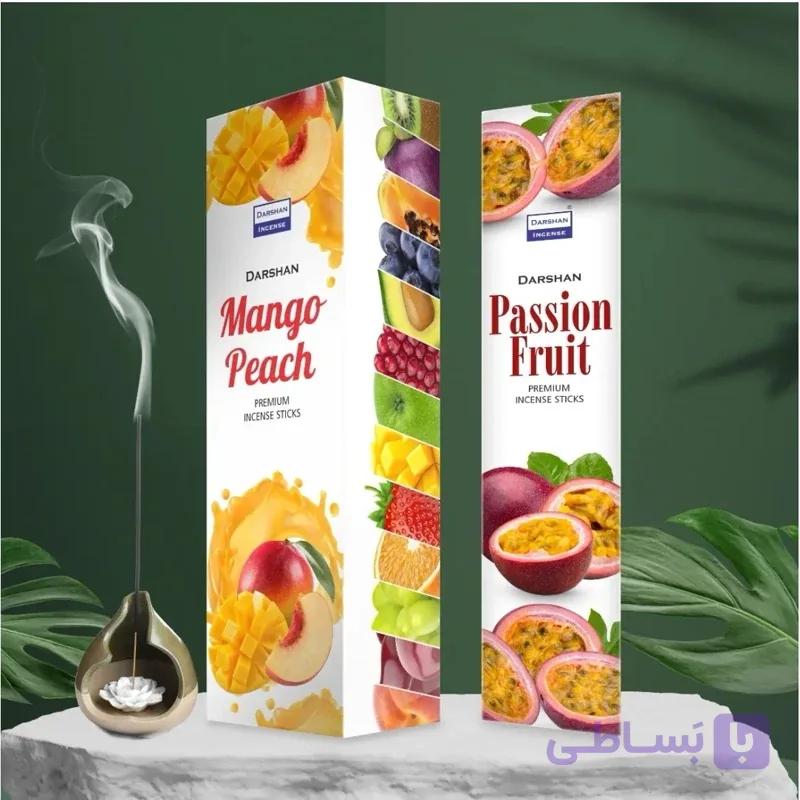 عود خوشبوکننده رایحه پشن فروت(Passion Fruit) برند دارشان( Darshan)
