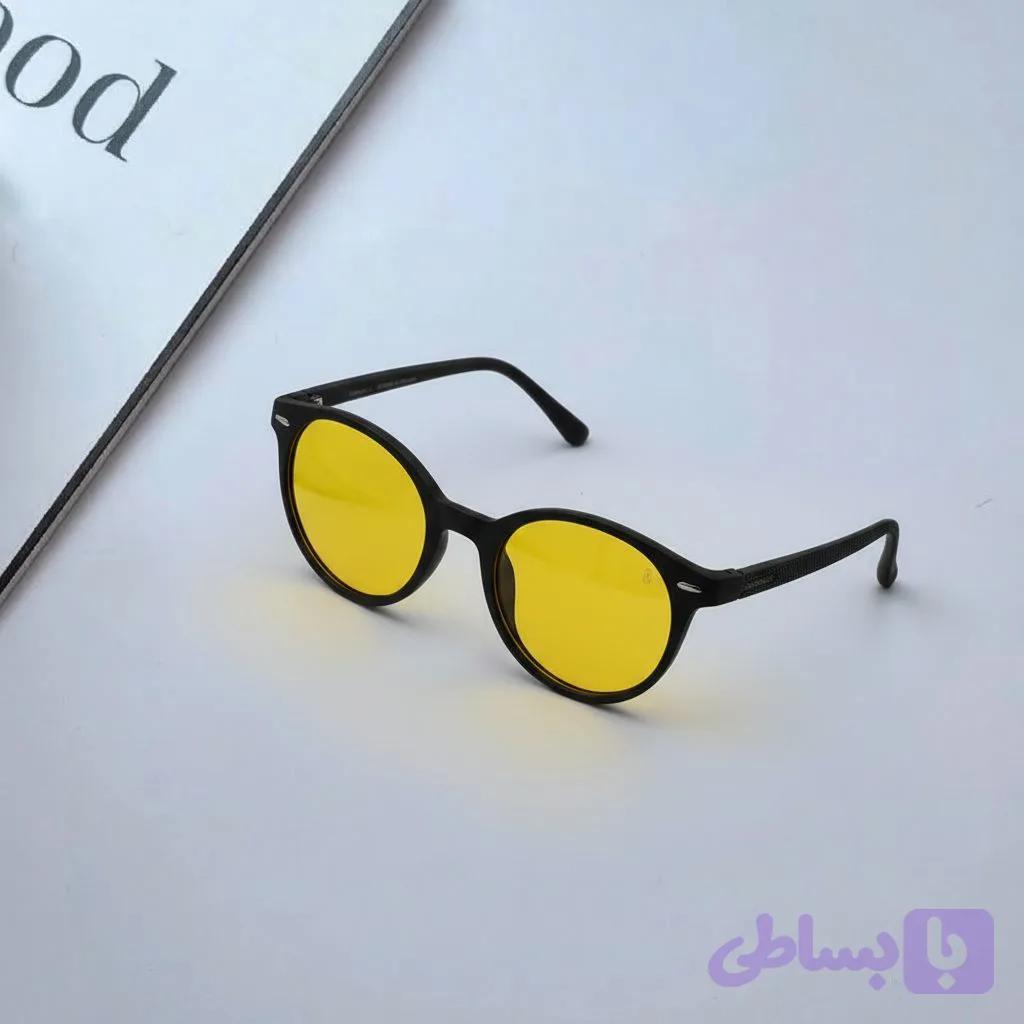 عینک مورال اوگا شیشه زرد