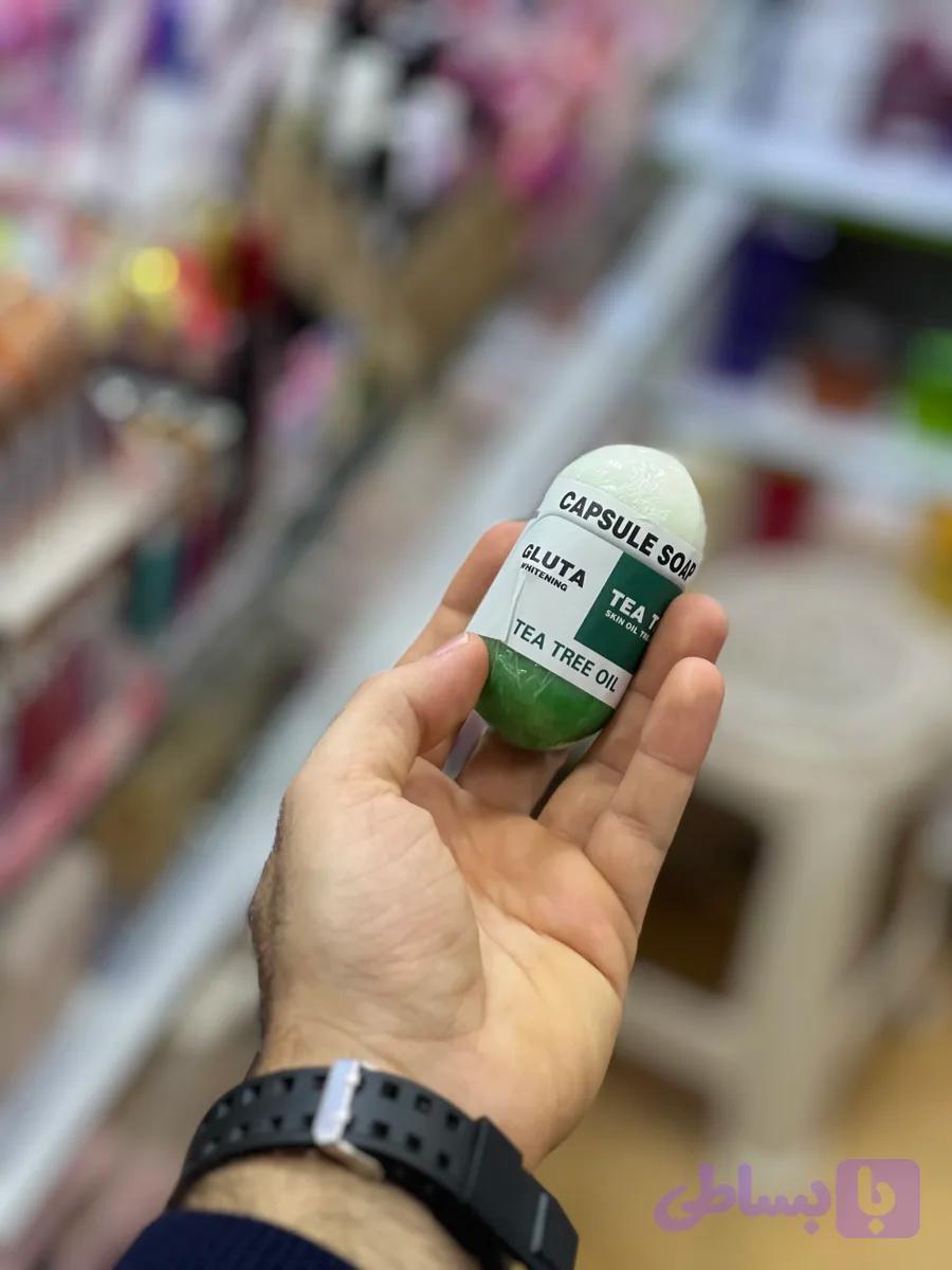 صابون کپسولی گلوتا+چای سبز Phil Skin