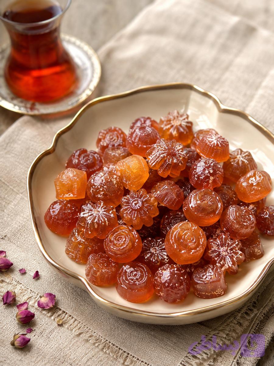 نبات داغ لقمه ای ( مخصوص چای نبات)