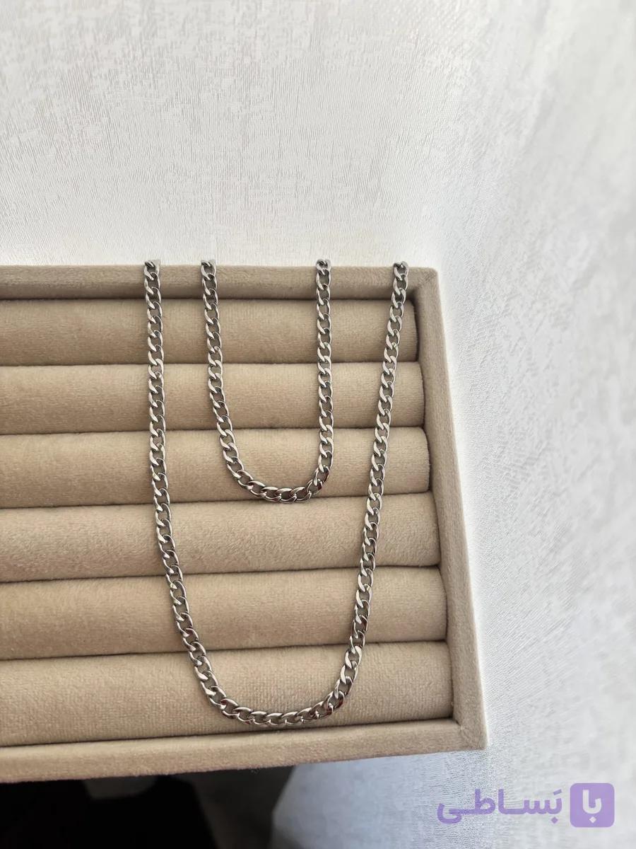 گردنبند دستبند کارتیه مردانه — تصویر 1