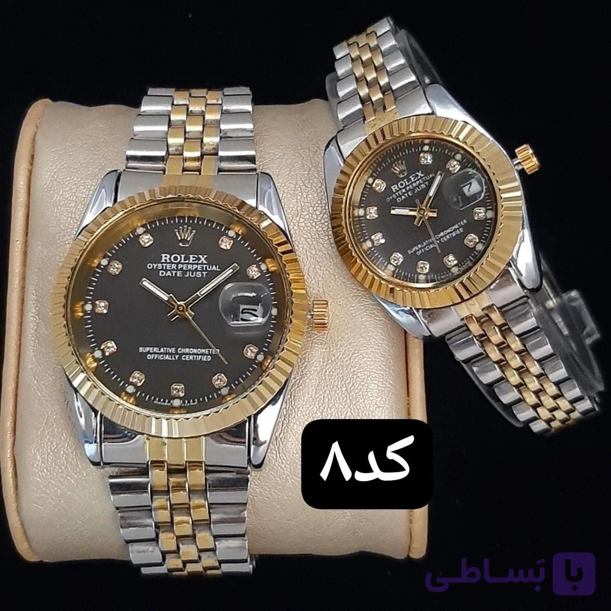 ست ساعت مچی زنانه و مردانه Rolex  کد ٣۶٩٠١٣/7