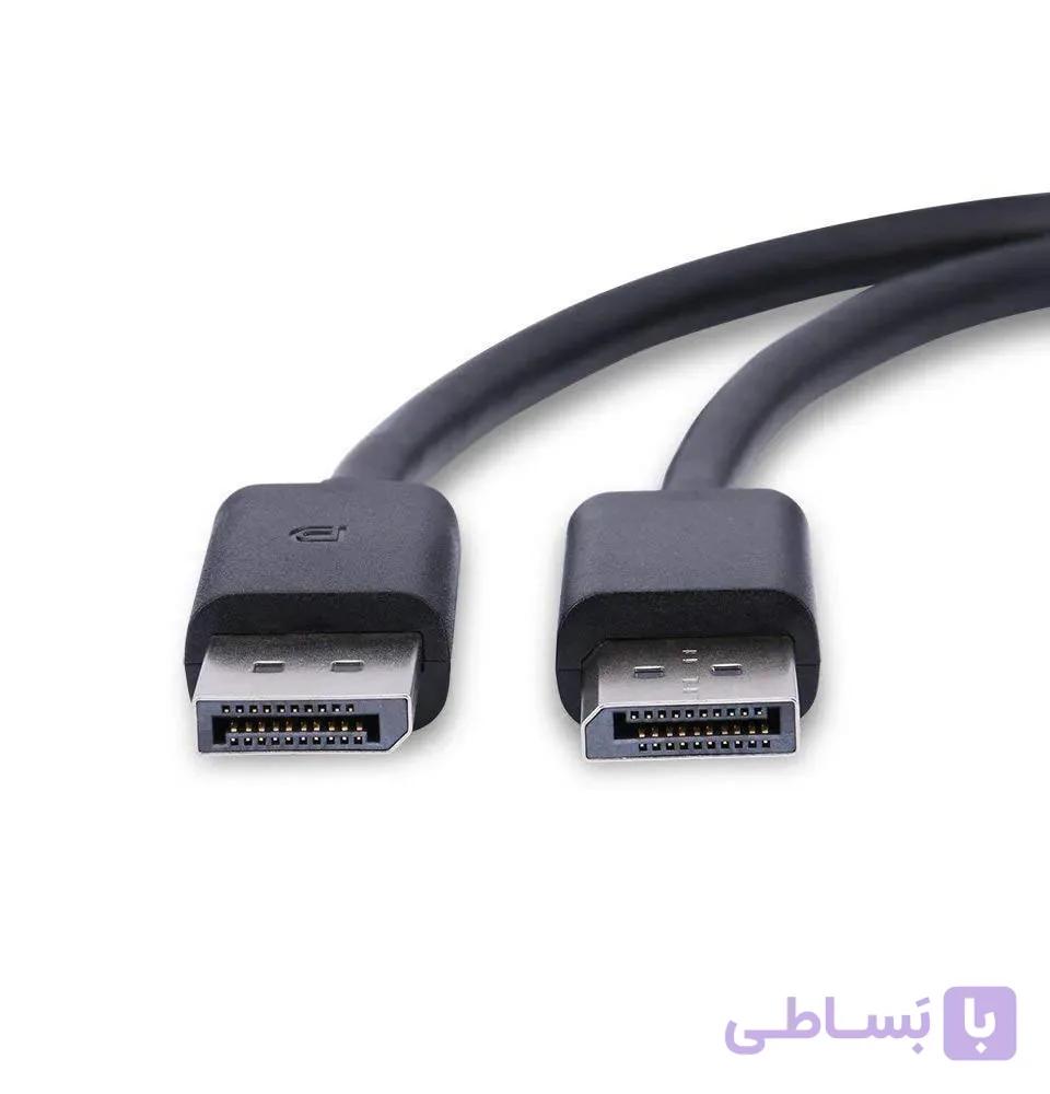 کابل دیسپلی پورت اورجینال 4K ساپورت 120 هرتز بدون نویز 1.8 متر — تصویر 1