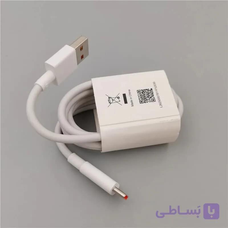 کابل شارژر 6 آمپر شیائومی | کابل اصلی 67وات شیائومی ساپورت تا 120وات — تصویر 1