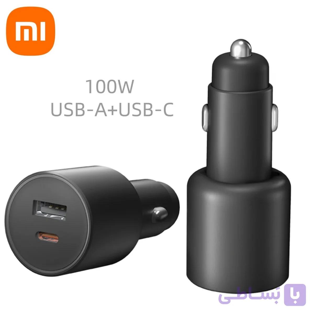 شارژر فندکی 100 وات شیائومی 1A1C مدل MDY-16-ER — تصویر 1