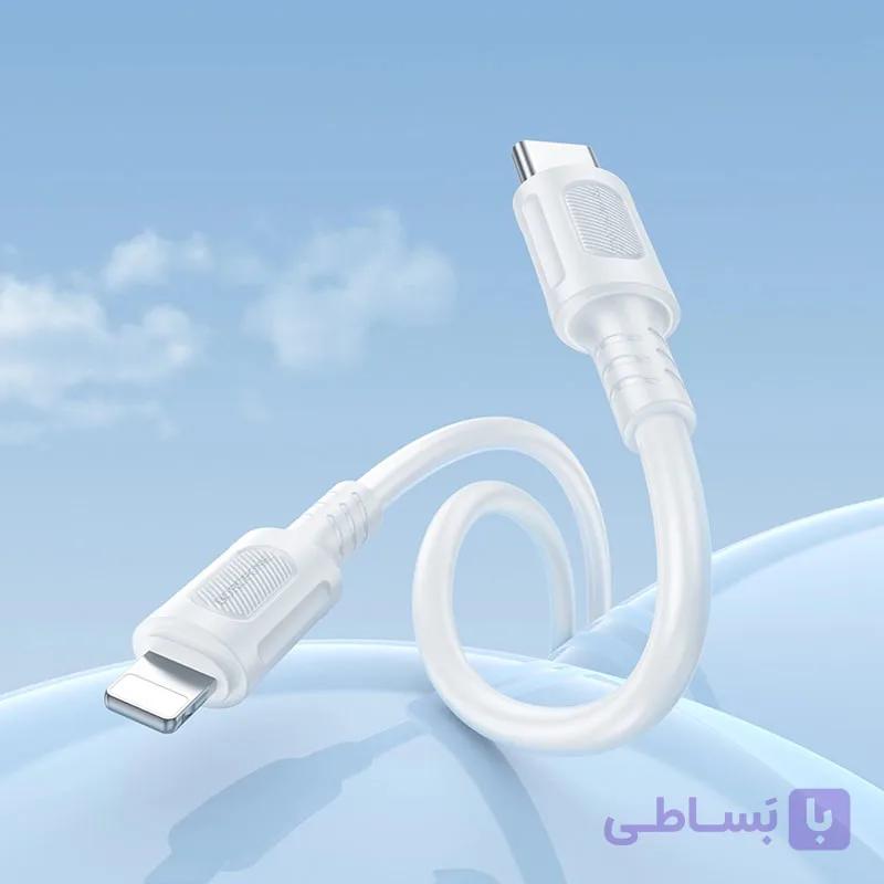 کابل شارژ تایپ سی به لایتنینگ بروفون مدل BX111 — تصویر 1