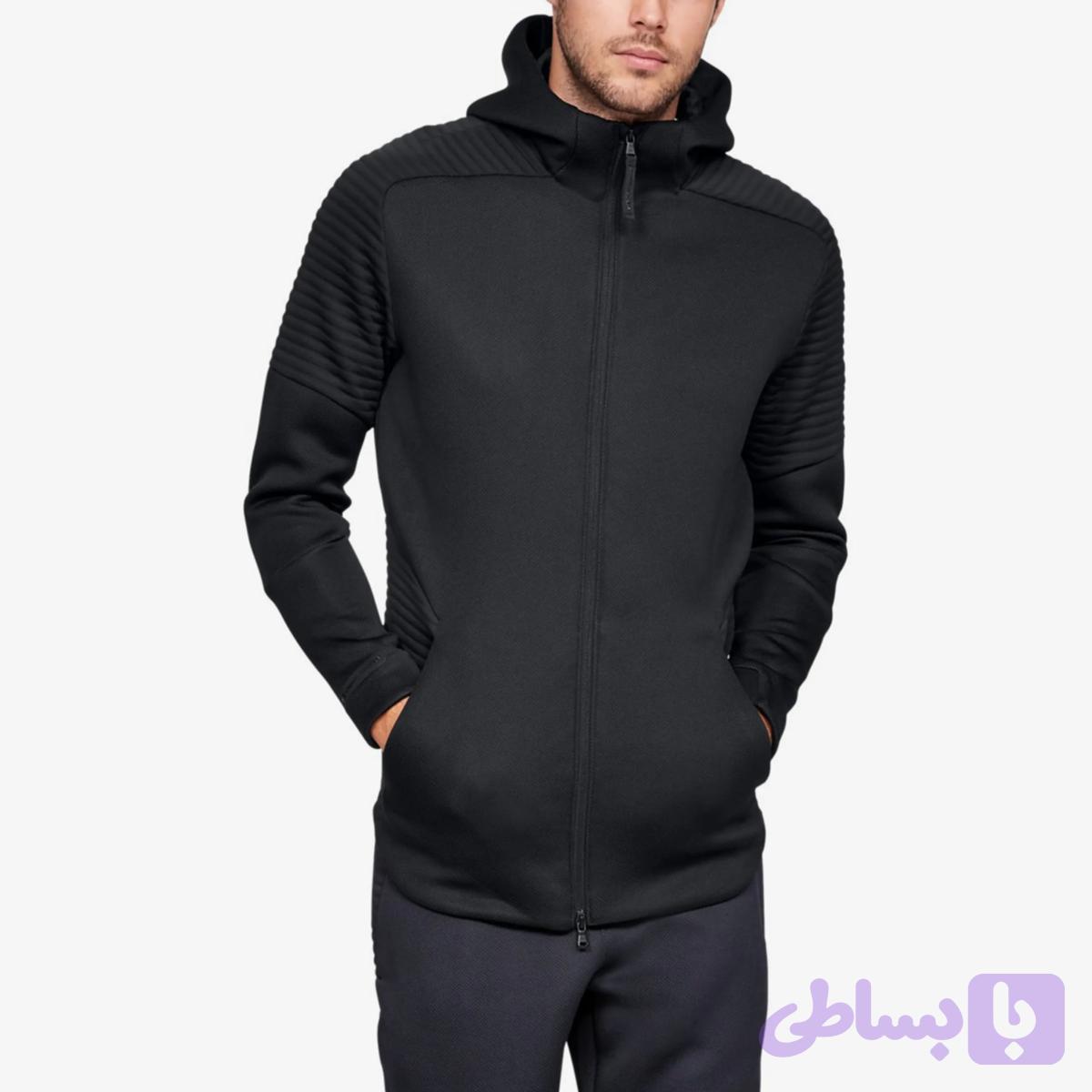 سویشرت مردانه برند آندرامور Under Armour Move AirGap FZ Hoodie — تصویر 1