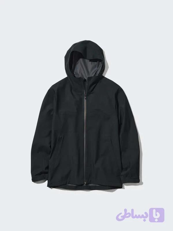 کاپشن تک لایه ضدآب برند یونیکلو Uniqlo Blocktech parka 3D cut — تصویر 1