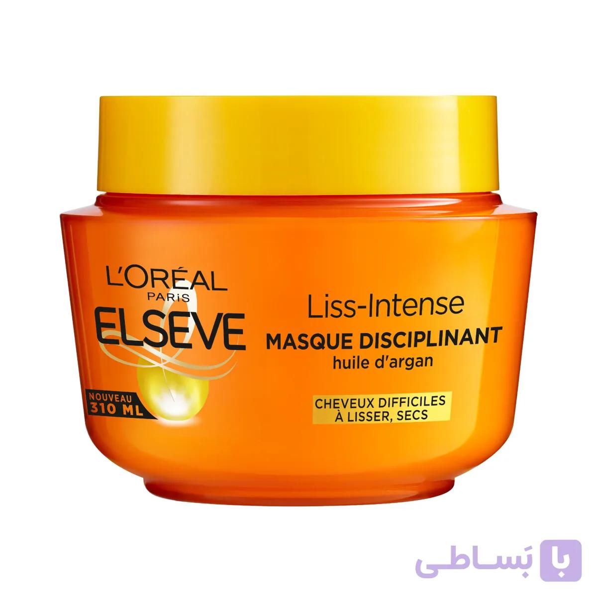 ماسک مو لورآل مدل Liss-Intense ضد وز و صافکننده