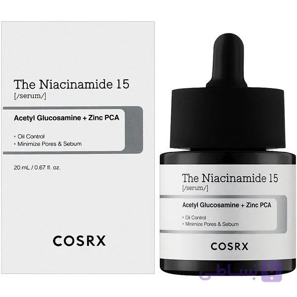 سرم ضد لک نیاسینامید 15% کوزارکس اصل روشن کننده Cosrx The Niacinamide 15 Serum