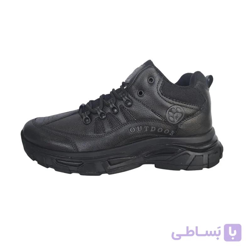 کفش پیادهروی مردانه مدل 314 رویه چرم مصنوعی ضد آب زیره طبی