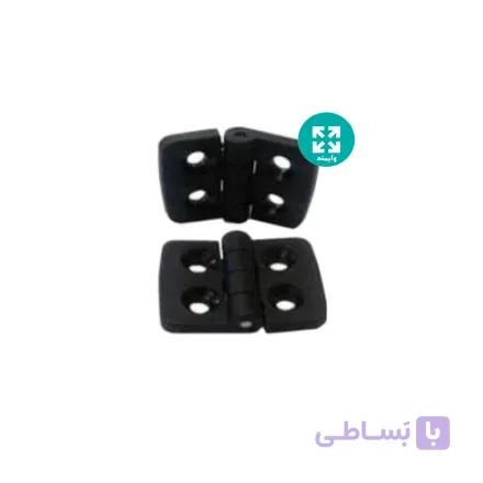 لولای پلاستيكي مشكي پروفيل20*20