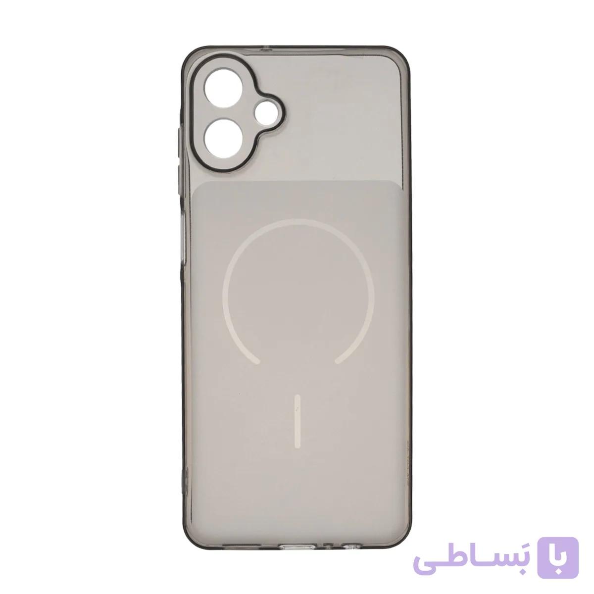 کاور سامسونگ A07 ژله ای مات طرح مگ سیف — تصویر 1