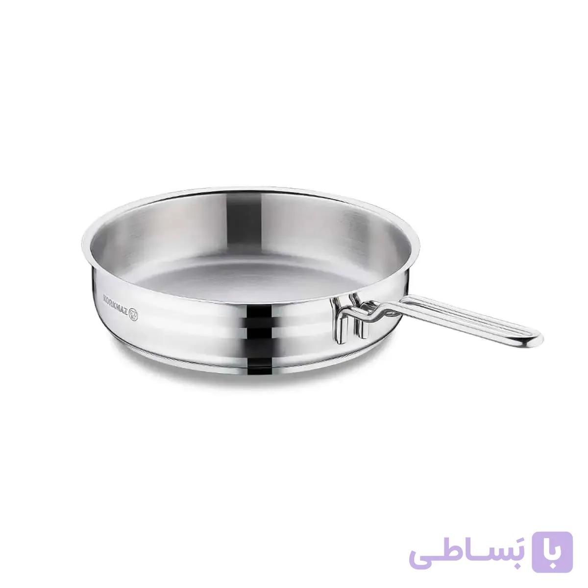 تابه تک دسته استیل کرکماز سری Astra2 سایز 24 مدل A2043 — تصویر 1