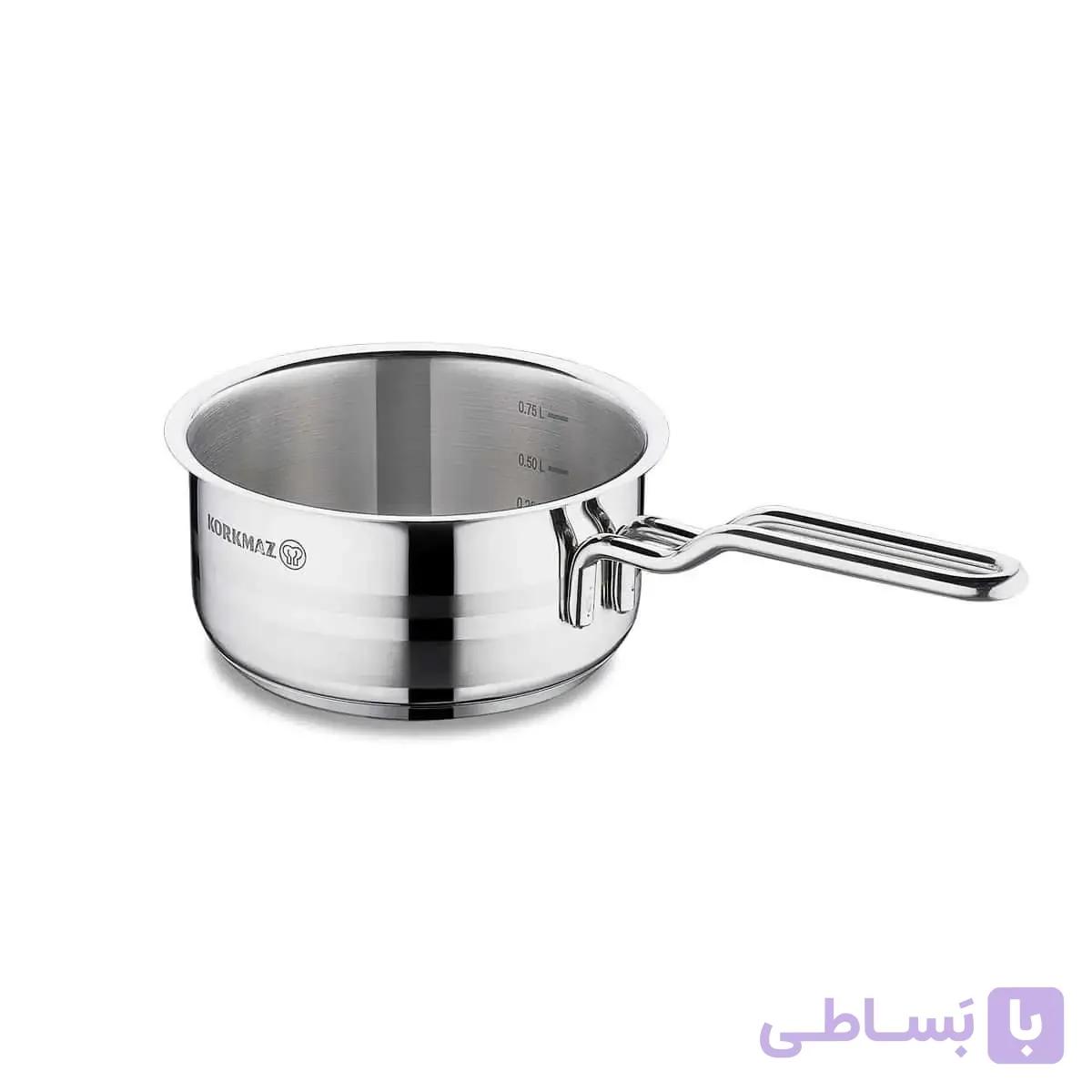 شیرجوش استیل کرکماز سری Astra2 سایز 14 مدل A2046 — تصویر 1