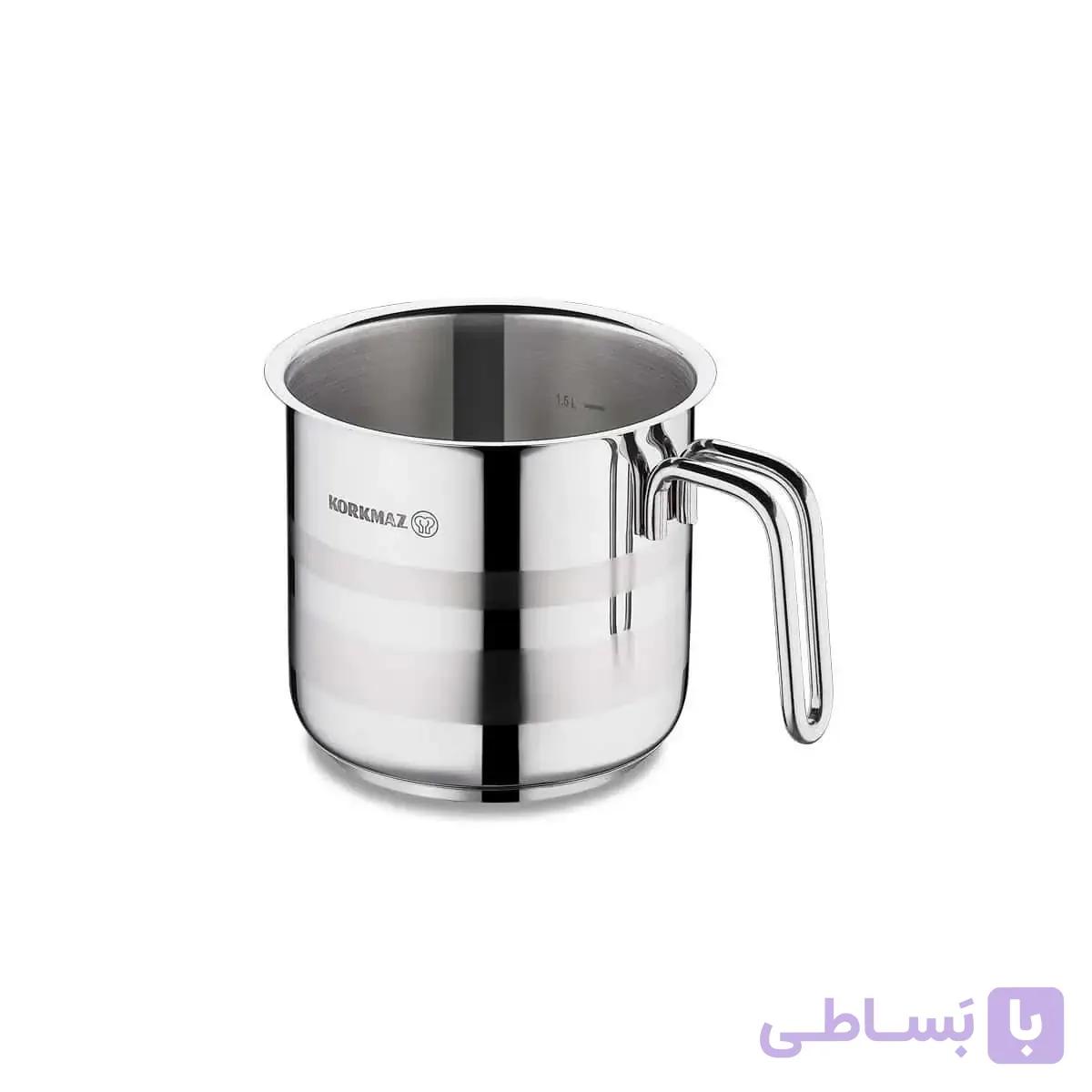 شیرجوش استیل کرکماز سری Astra2 سایز 14 مدل A2045 — تصویر 1