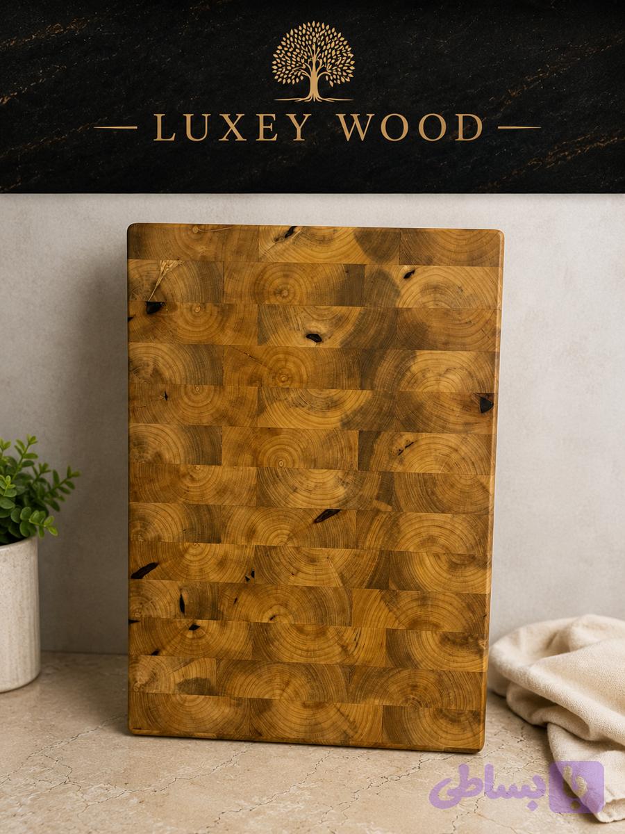 تخته گوشت تمام چوب luxeywood لوکس و بادوام ساخته شده از چوب طبیعی