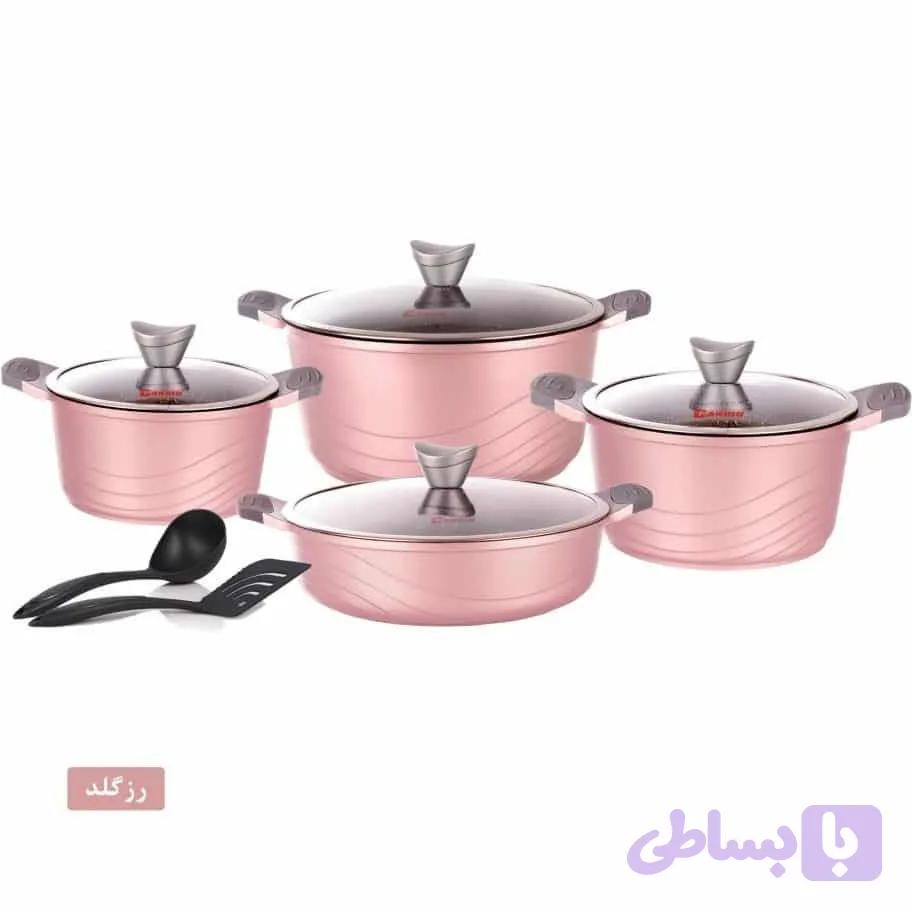 سرویس قابلمه کاندید مدل اوشن ۱۰ پارچه گرانیتی