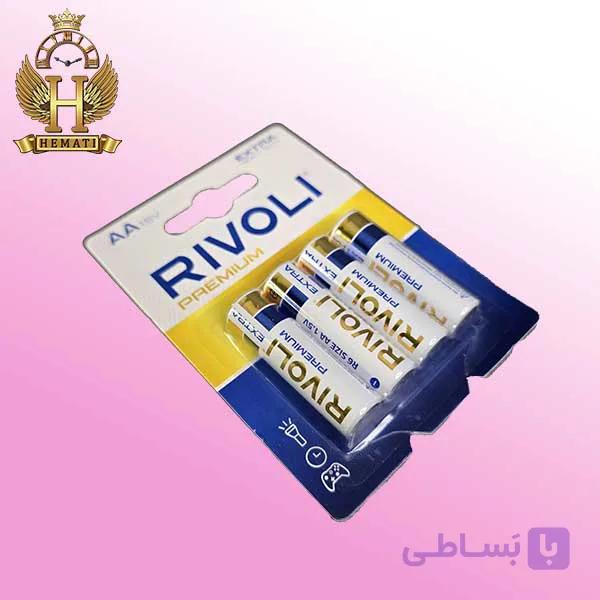 باتری قلمی ریوولی پریمیوم RIVOLI PREMIUM EXTR HEAVY DUTY AA (کارت 4 عددی) — تصویر 1