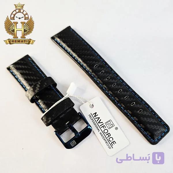 بند ساعت مچی نیوی فورس مدل NF8022 (سایز 22) — تصویر 1