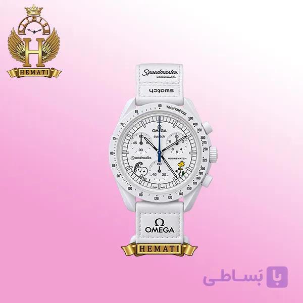 ساعت مچی امگا سواچ OMSW118 (مدل MOON SWATCH) — تصویر 1