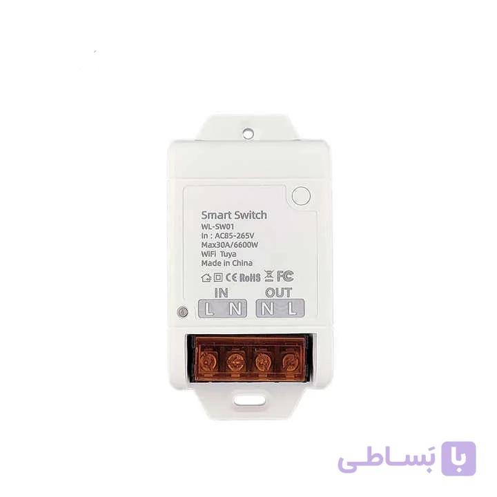 رله سوئیچ هوشمند قدرتی وای فای (WiFi+ RF) تویا