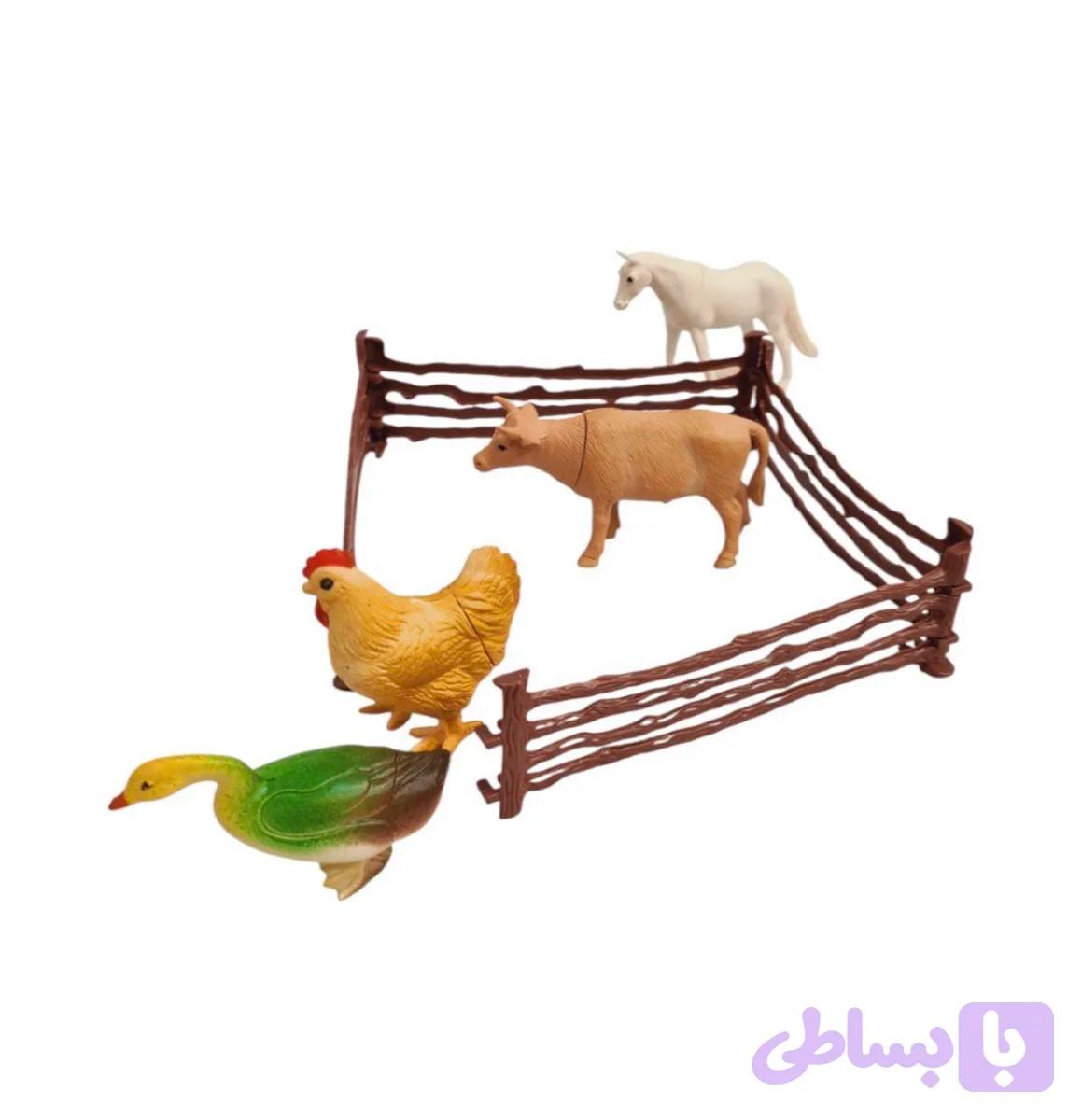 فیگور حیوانات اهلی ۵ عددی نیکی تویز