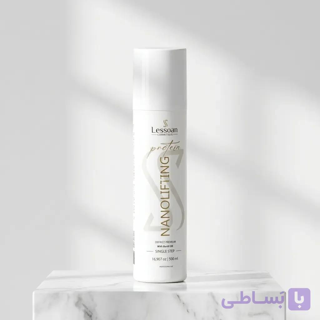 کراتین نانو لیفتینگ لیسوان اصل (LESSOAN Nano Lifting) – حجم 500 میل — تصویر 1