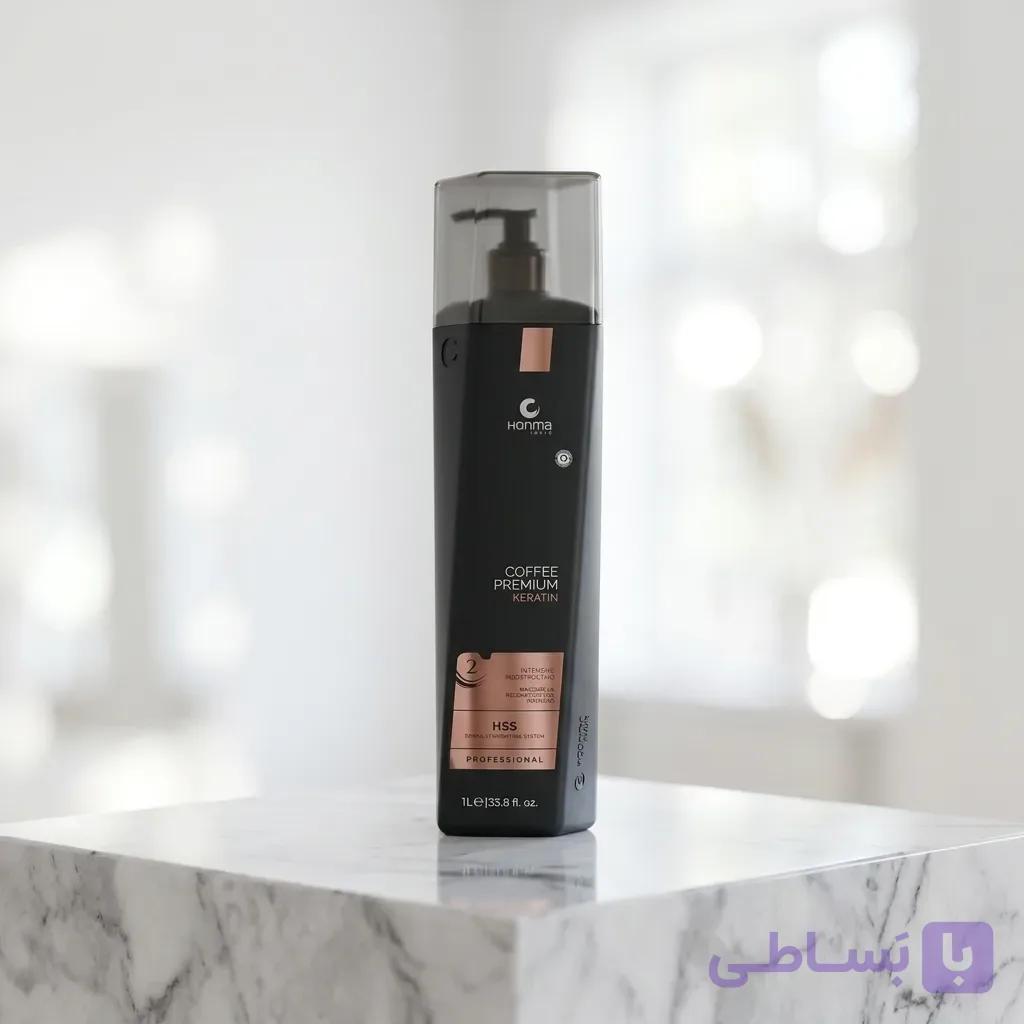 خرید کراتین قهوه تلخ هونما اصل | Honma Coffee Premium Keratin — تصویر 1