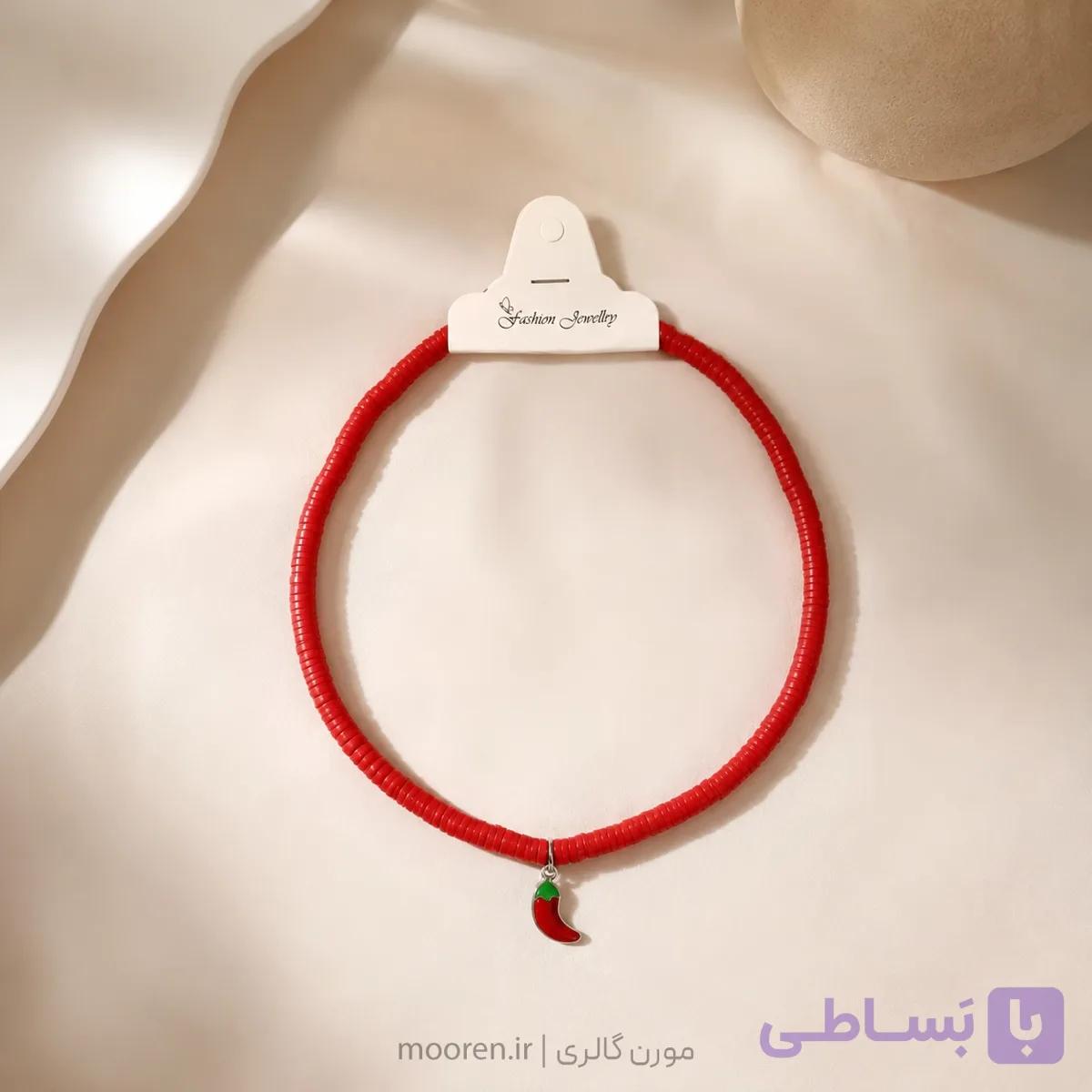 گردنبند فیمو فلفل — تصویر 1