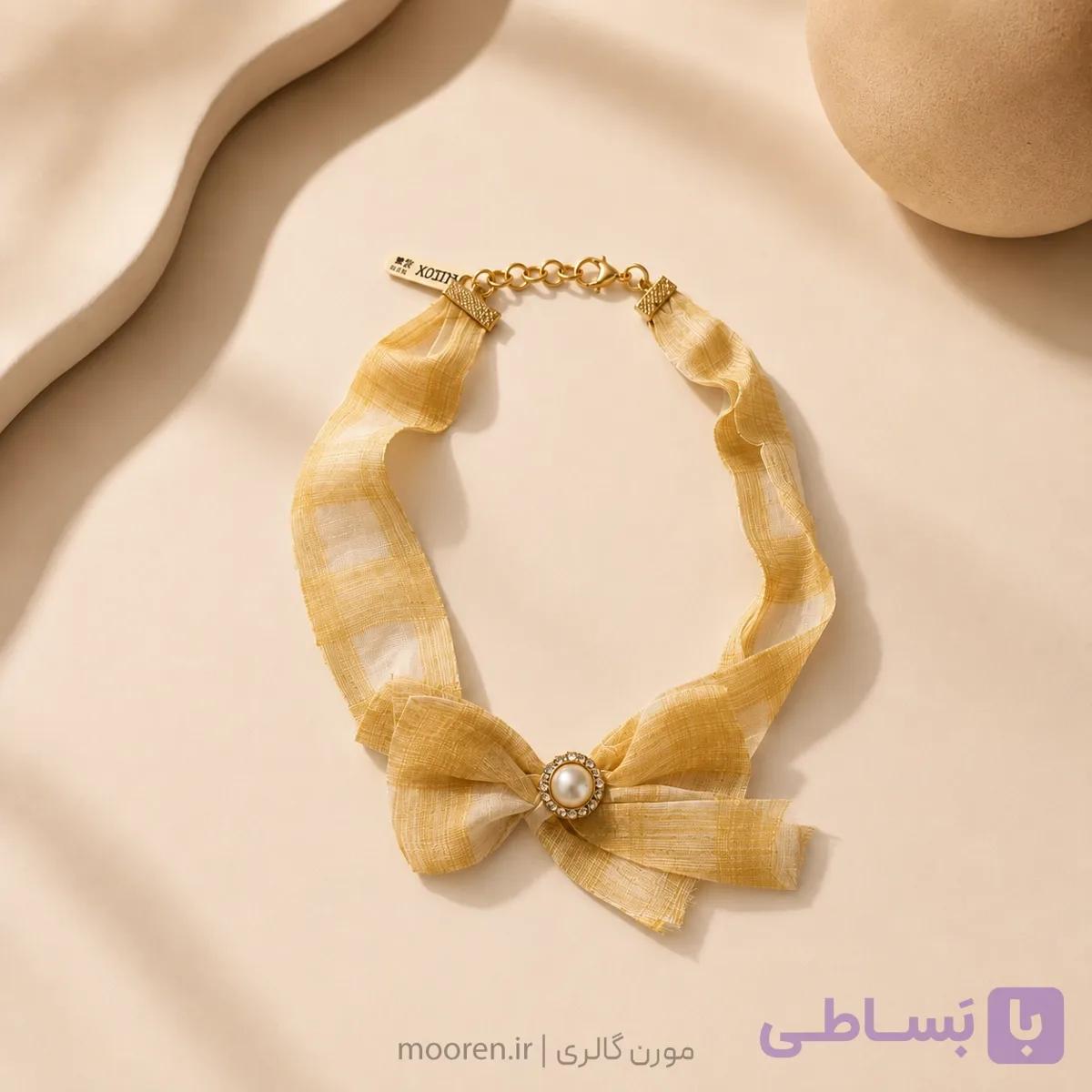 گردنبند چوکر پاپیون — تصویر 1