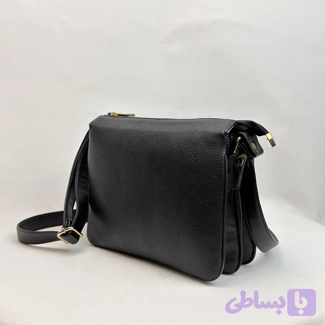 کیف زنانه 3 قلو چرم مهر کد 52221 — تصویر 1