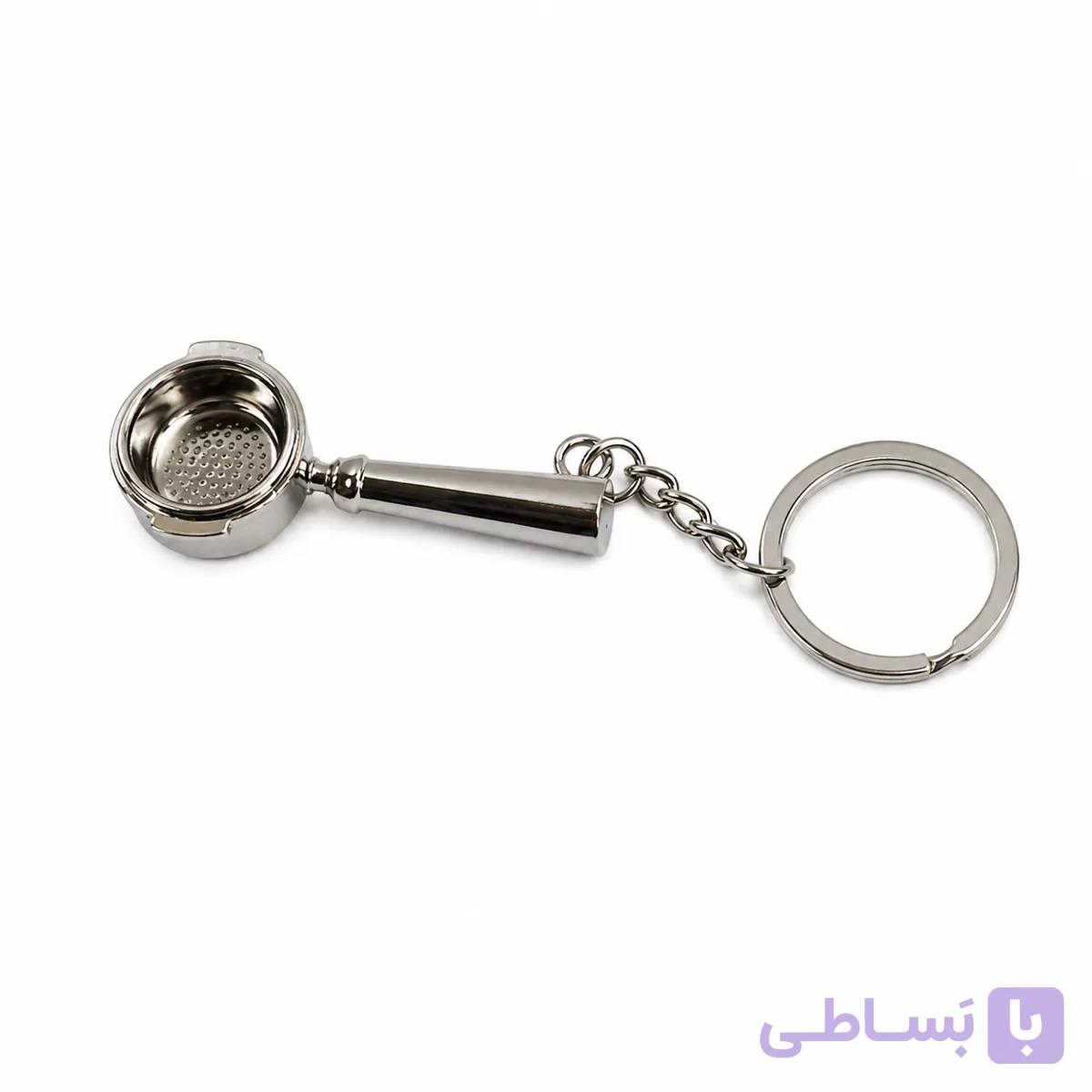 جاکلیدی (جاسوئیچی) طرح پورتافیلتر 2 استیل — تصویر 1