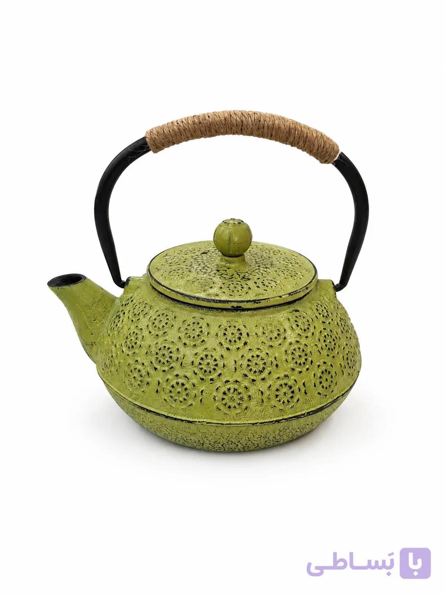 قوری چدنی طرح 1-5 سایز 800 میلی‌لیتری — تصویر 1