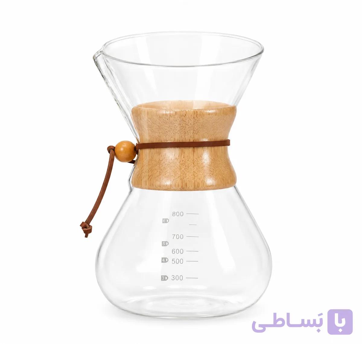 قهوه ساز کمکس شش کاپ پیرکس — تصویر 1