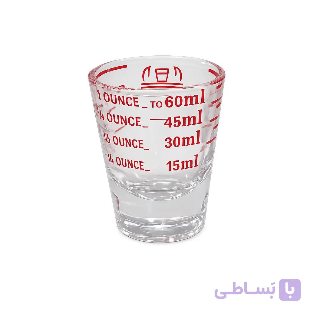 شات مدرج قرمز سایز 60 میلی لیتر — تصویر 1