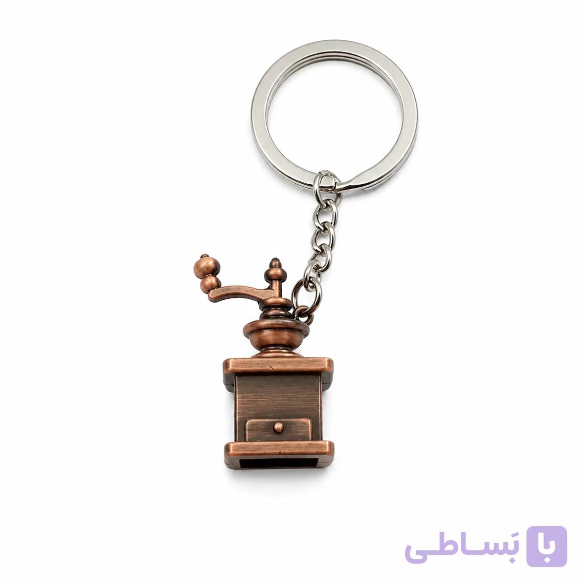 جاکلیدی (جاسوئیچی) طرح آسیاب قهوه قدیمی — تصویر 1