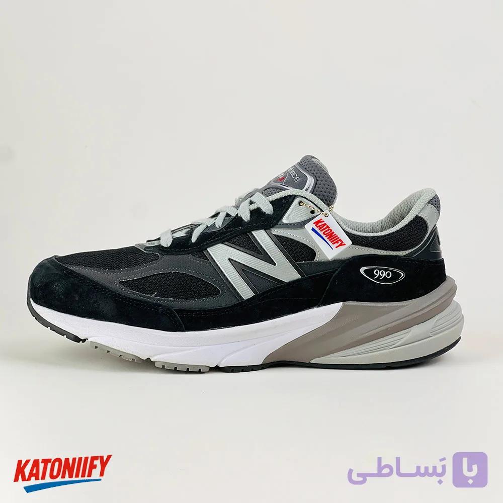 کتونی اورجینال نیوبالانس 990 ورژن6|new balance 990 v6 m990bk6 — تصویر 1