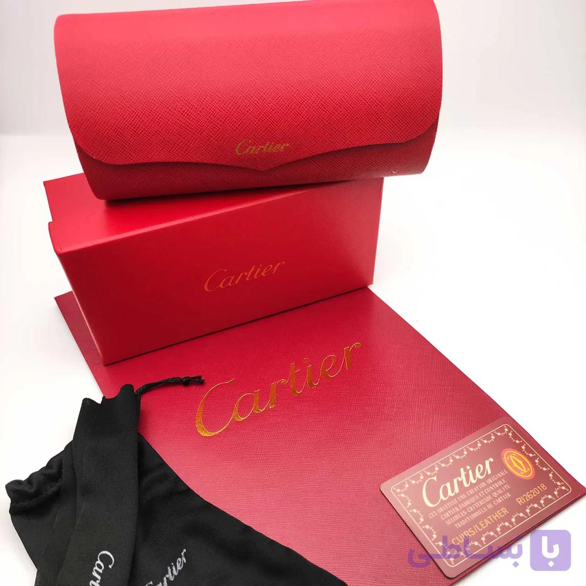 قاب عینک اورجینال کارتیر Cartier Ctb1 — تصویر 1